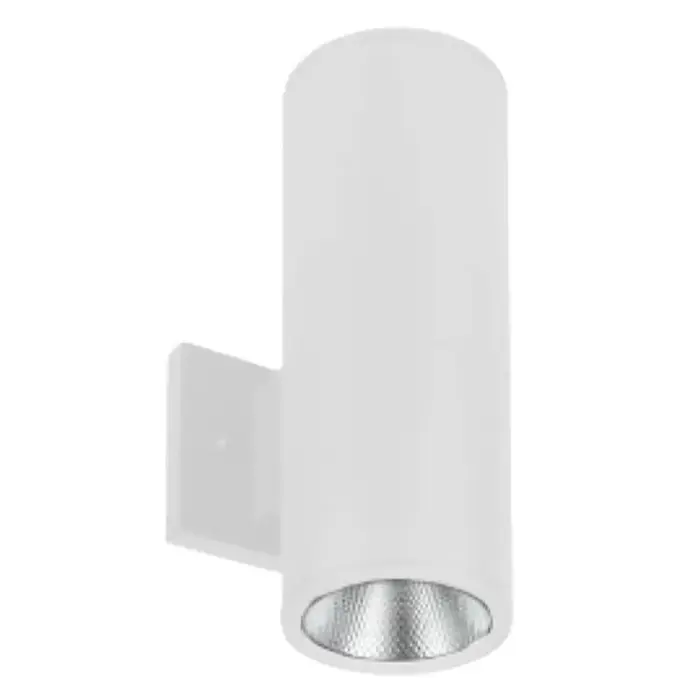 Westgate MFG WMC-UDL-RGBW-WH - 4in.Wall Mount Outdoor Cylinder Up/Downlight  RGBW Selectable 30W White