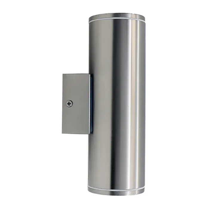 Westgate MFG WMC2-12V-UDL-MCT-BN - 2.5in. 12V Wall MountOutdoor Cylinder Up/Downlight 3CCT Selectable 10W Brushed Nickel
