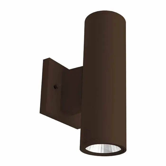 Westgate MFG WMC2-UDL-MCT-BR-DT - 2in 3CCT-Selectable LED Outdoor Cylinder Up/Downlight, 12W, Bronze