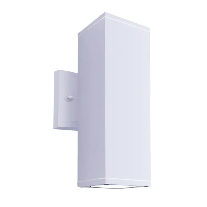 Westgate MFG WMCS-UDL-MCT-WH-DT - 3.5in 3CCT-Selectable LED Outdoor Square Cylinder Up/Downlight, 24W, White