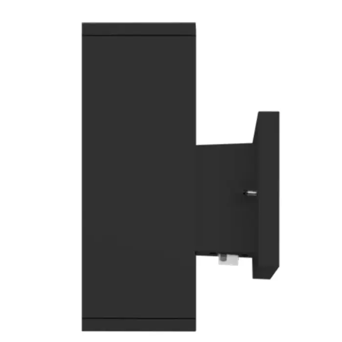 Westgate MFG WMCS-UDL-RGBW-BK - 3.5in RGBW-Selectable LED Outdoor Square Cylinder Up/Downlight, 24W, Black