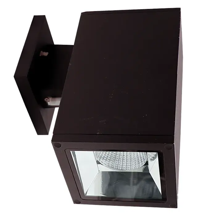 Westgate MFG WMCS5-DL-MCT-BR-DD - 5in 3CCT-Selectable LED Outdoor Square Cylinder Downlight, 20W, Bronze