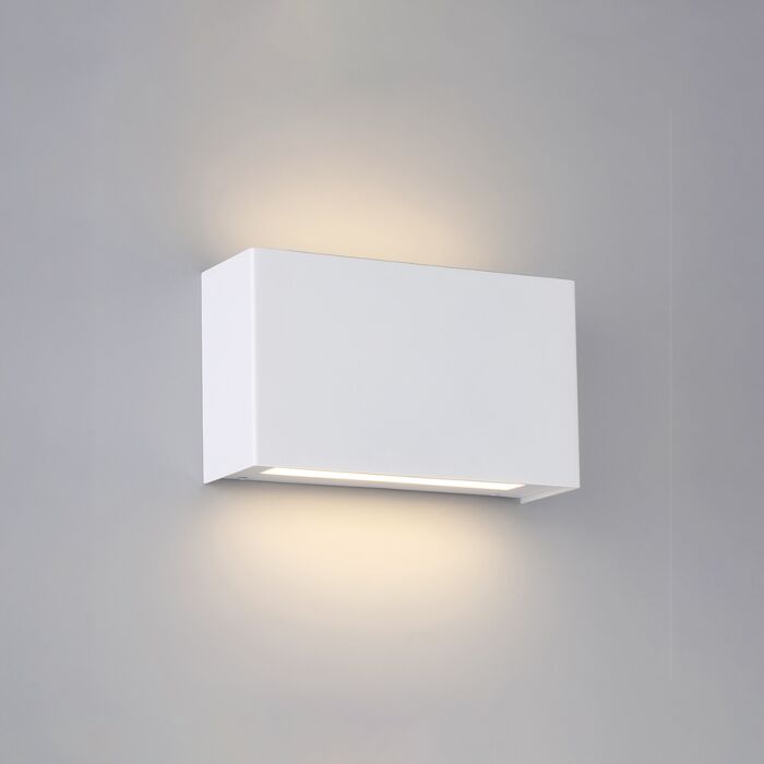WAC WS-25612-WT Blok 12" Wall Sconce 3000K - White Finish Sconce