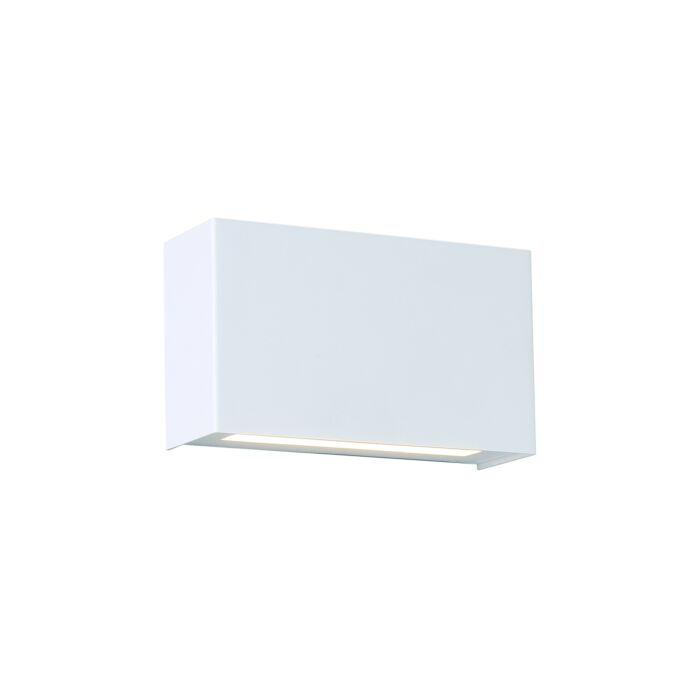 WAC WS-25612-WT Blok 12" Wall Sconce 3000K - White Finish Sconce