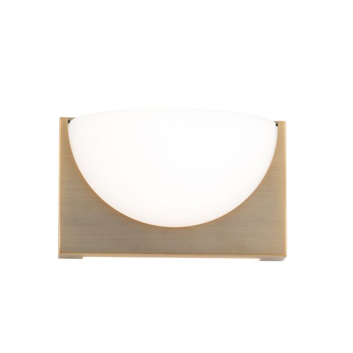 WAC WS-27010-AB Mylie Bath & Wall Light 3000K - Aged Brass Finish Sconce