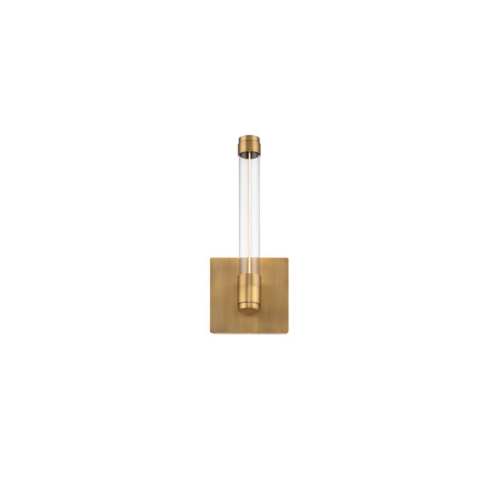 WAC WS-51313-AB Jedi Wall Sconce 3000K - Aged Brass Finish Sconce