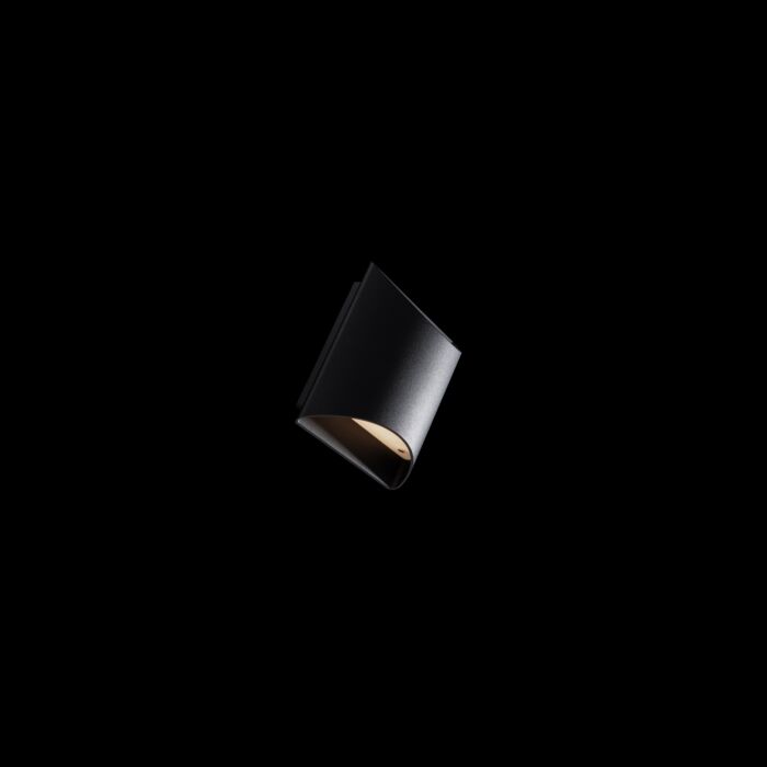 WAC WS-55206-27-BK Duet Wall Sconce - Black Finish Sconce