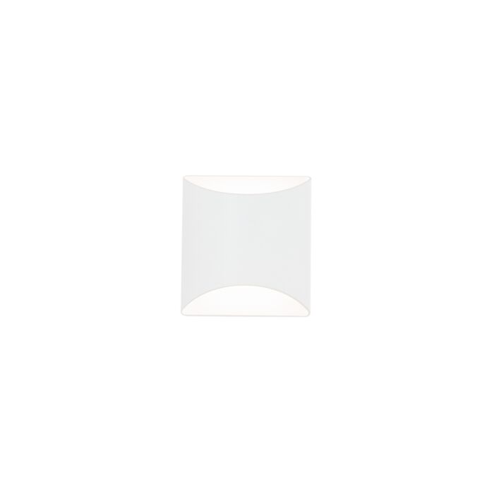 WAC WS-55206-27-WT Duet Wall Sconce - White Finish Sconce
