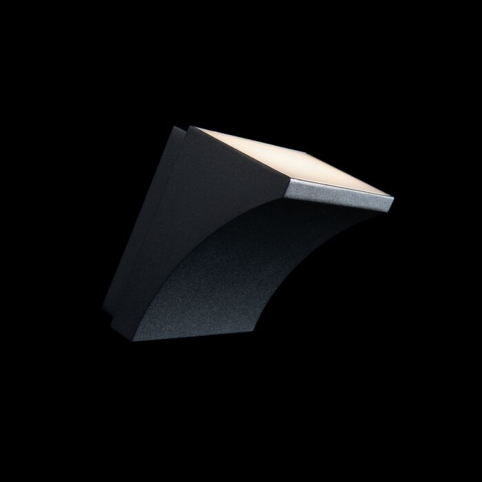 WAC WS-57205-27-BK Cornice Wall Sconce - Black Finish Sconce