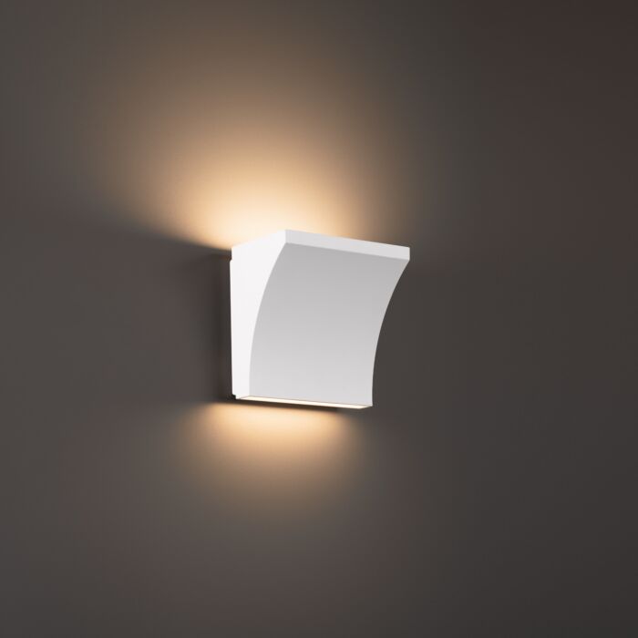 WAC WS-57205-27-WT Cornice Wall Sconce - White Finish Sconce