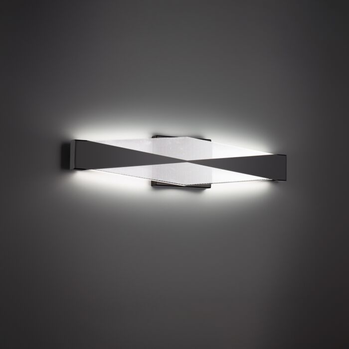 WAC WS-59324-27-BK Enigmatic Wall Sconce - Black Finish Sconce