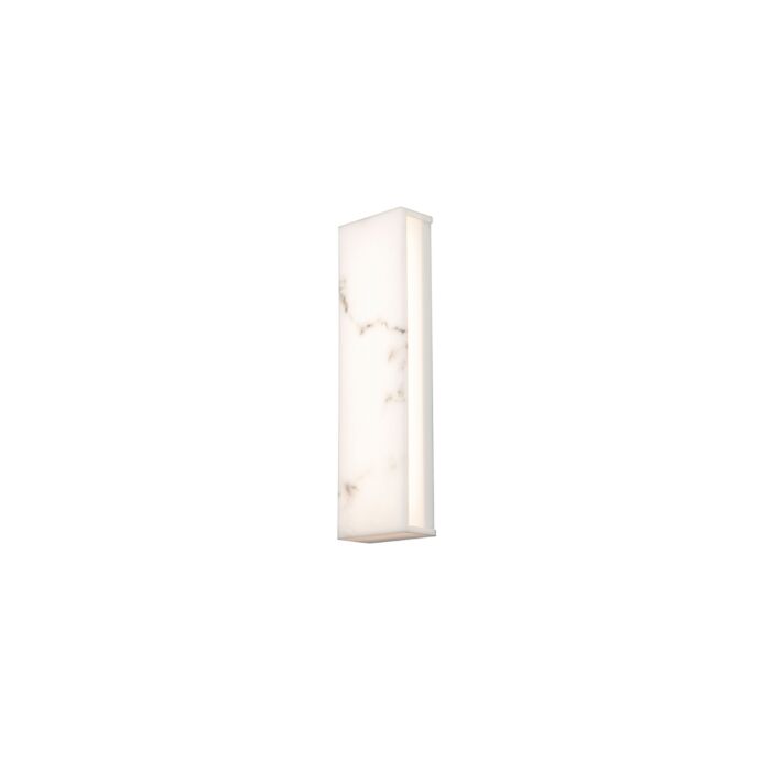 WAC WS-65118-WT Museo Bathroom Vanity & Sconce 3000K - White Finish Sconce