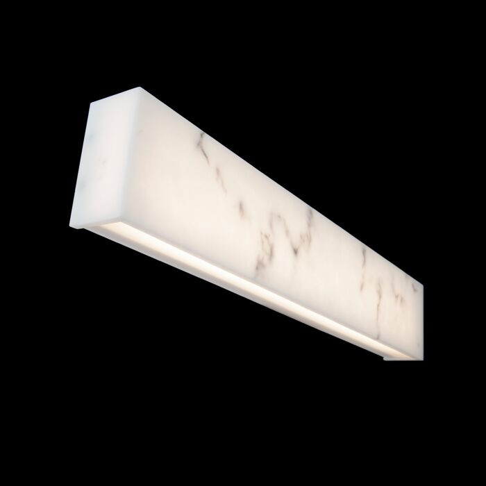 WAC WS-65128-WT Museo Bathroom Vanity & Sconce 3000K - White Finish Sconce