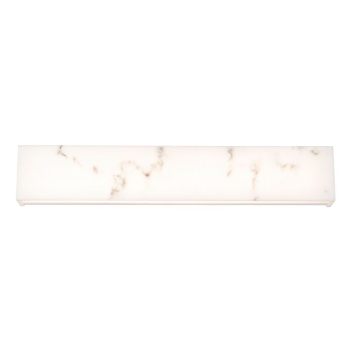 WAC WS-65128-WT Museo Bathroom Vanity & Sconce 3000K - White Finish Sconce
