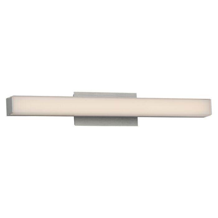 WAC WS-77612-27-AL Brink Bathroom Sconce - Brushed Aluminum Finish Sconce