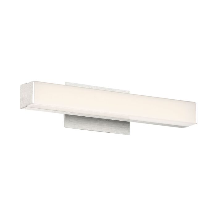 WAC WS-77636-27-AL Brink Bathroom Sconce - Brushed Aluminum Finish Sconce