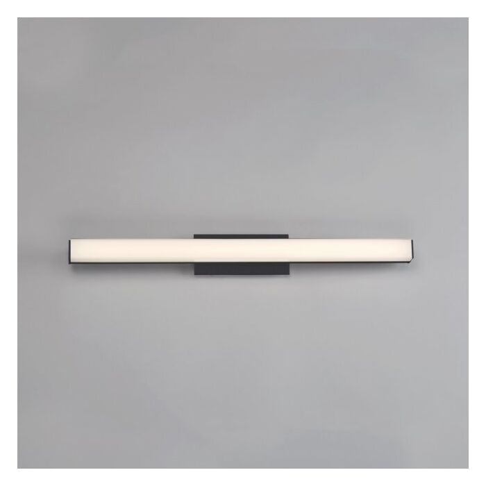 WAC WS-77612-27-BK Brink Bathroom Sconce - Black Finish Sconce