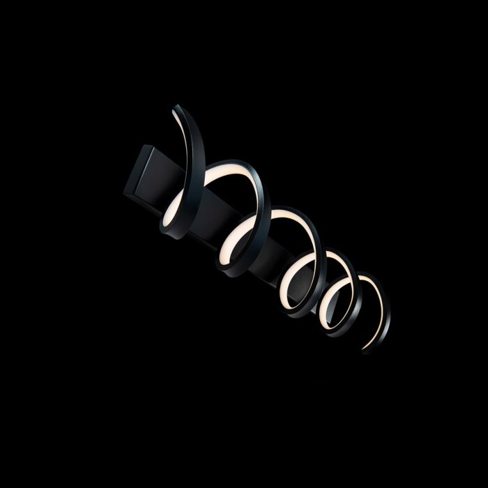 WAC WS-83129-BK Marques 29" Bathroom Vanity & Sconce 3000K - Black Finish Sconce