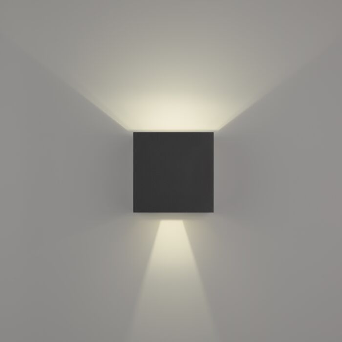 WAC WS-W230405-CS-BK Window Wall Sconce - Black Finish Sconce