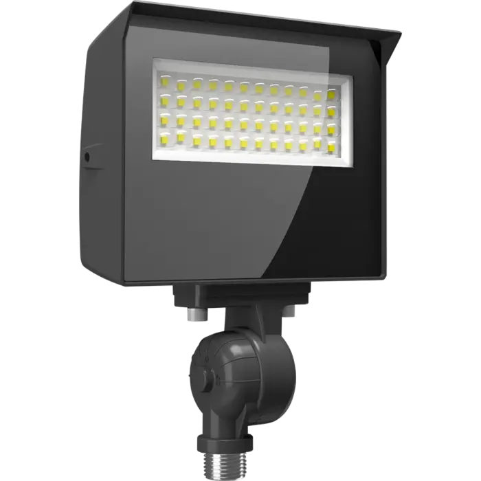 RAB X22-20 LED Flood Light - 1,310-3,120 Lumens - 20/17/13/10 Watts -3000K/4000K/5000K - Bronze - 120V