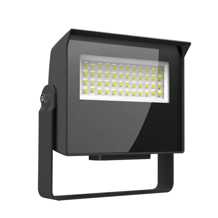 RAB X22-20 LED Flood Light - 1,310-3,120 Lumens - 20/17/13/10 Watts -3000K/4000K/5000K - Bronze - 120V