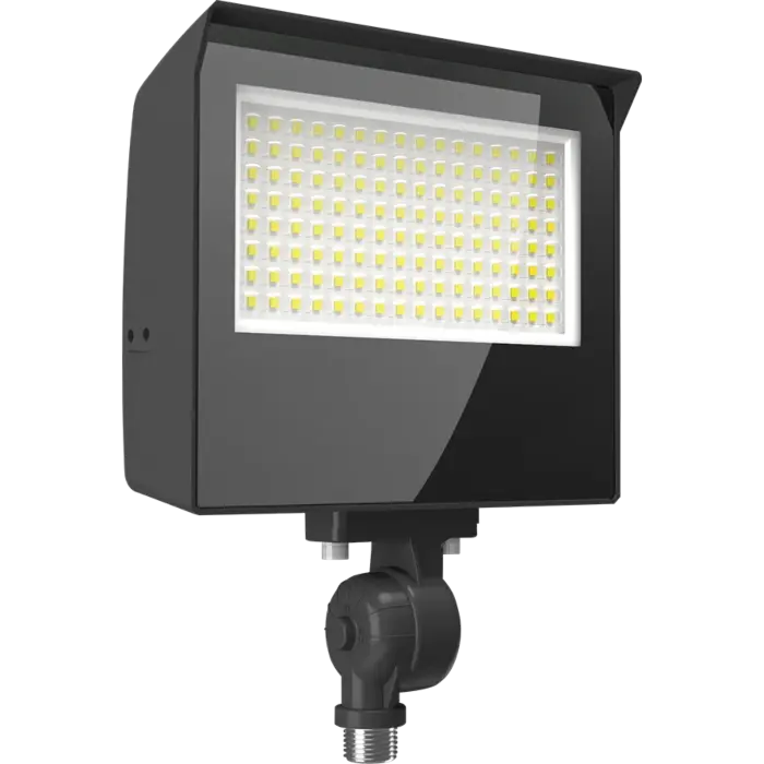 RAB X22-60 LED Flood Light - 4,405-9,353 Lumens - 60/50/40/30 Watts -3000K/4000K/5000K - Bronze - 120V