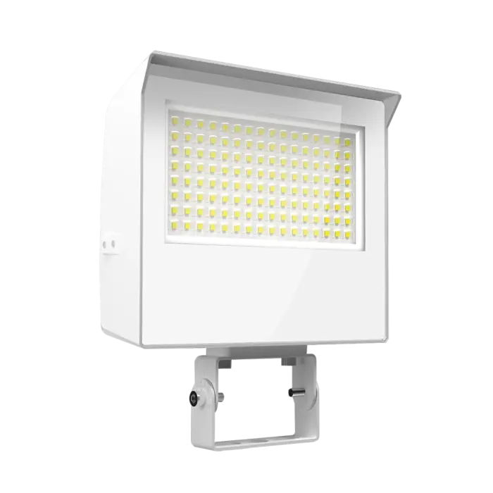 RAB X22-60W LED Flood Light - 4,405-9,353 Lumens - 60/50/40/30 Watts -3000K/4000K/5000K - White - 120V