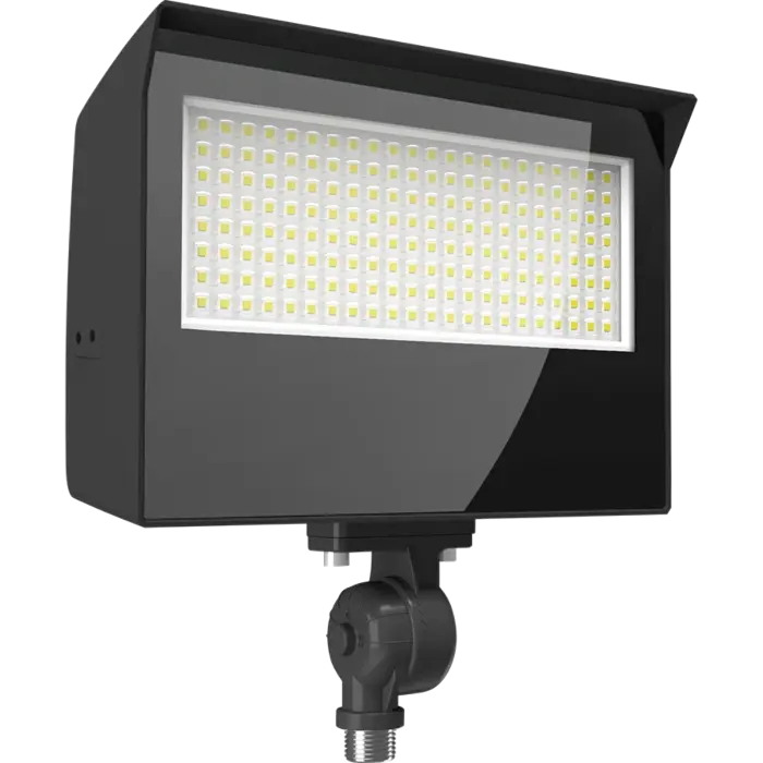 RAB X22-80W LED Flood Light - 7,193-12,772 Lumens - 80/70/60/50 Watts -3000K/4000K/5000K - White - 120V