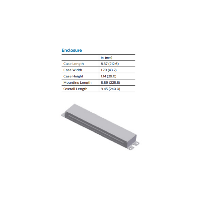 XI100C230V042CNS1 Advance Xitanium 100w Constant Current LED Driver