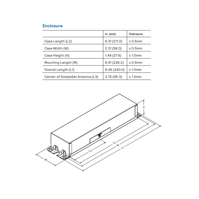 XI180C180V144BSF2 Advance Xitanium 180w Constant Current LED Driver
