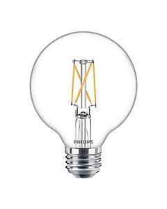 Philips 549196 Dimmable G25 LED Bulb - 5.5G25/PER/950/CL/G/E26/DIM 1FBT20 - Discontinued.  Limited Qty. Available. 