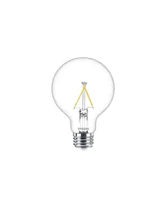 Philips 573337 3.5G25/PER/UD50/CL/G/E26/D 4/2PFT20 G25 bulb