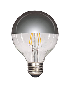 Satco S9828 LED G25 Bulb - 4.5G25/SLV/LED/E26/27K/120V 