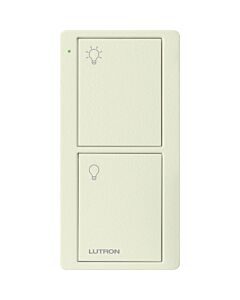 Lutron Pico PJ2-2B-TBI-L01 2 Button Wireless Controller w/ Light Icons - Biscuit