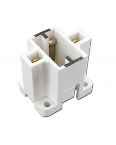 2-pin 13W CFL Socket with 4-hole Vertical Mounting