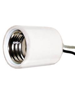 6KV Mogul Base Socket with 18" Leads and Captive Screws