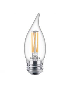 Philips 549139 Dimmable BA11 LED Bulb - 3.3BA11/PER/950/CL/G/E26/DIM 1FB - *DISCONTINUED*