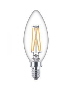 Philips 549147 Dimmable B11 LED Bulb - 3.3B11/PER/950/CL/G/E12/DIM 1FBT20 120V
