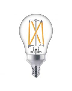 Philips 549378 Dimmable A15 LED Bulb - 3.8A15/PER/927-922/CL/G/E12/WGX1FB T20 120V