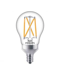 Philips 549378 Dimmable A15 LED Bulb - 3.8A15/PER/927-922/CL/G/E12/WGX1FB - *DISCONTINUED*
