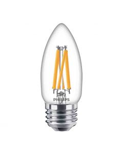 Philips 549428 Dimmable B11 LED Bulb - 5.5B11/PER/950/CL/G/E26/DIM 1FBT20 - *DISCONTINUED* LIMITED Stock Remaining