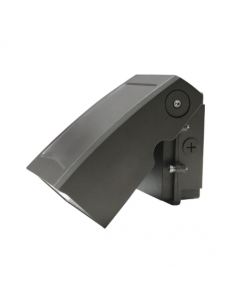Satco 65-677 28 Watt Adjustable LED Wall Pack; CCT Selectable; 3360-3500 Lumens; DLC Premium