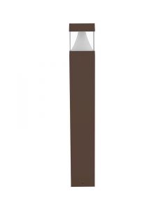 Westgate BOL-42-S-C-C-MCTP-BR Bollard 42" Square Flat Top