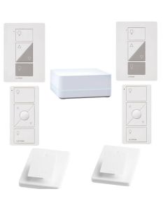 Lutron Caseta P-BDG-PKG2P Dimmer Kit for table and floor lamps - White