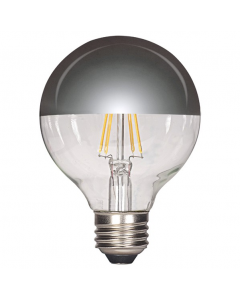 Satco S9828 LED G25 Bulb - 4.5G25/SLV/LED/E26/27K/120V - BACKORDERED Until FEBRUARY 2026