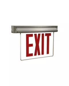 Atlite AUXSSD-SP PACK AUX Series Edge-Lit Exit Sign Self-Powered LED Exit Light,Brushed Aluminum finish,Self-Diagnostics