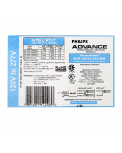 Advance SmartMate ICF-2S42-M2-BS Electronic Compact Fluorescent (CFL) Ballast (NON-Kit, has studs on bottom)