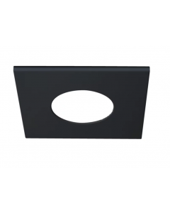 Halo JBD4STRMMB 4" Square Flat Trim in Matte Black