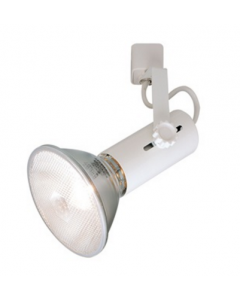 NORA NTH-109W-H Flatback Universal Lamp Holder - White