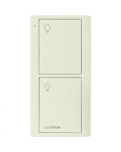Lutron Pico PJ2-2B-TBI-L01 2 Button Wireless Controller w/ Light Icons - Biscuit